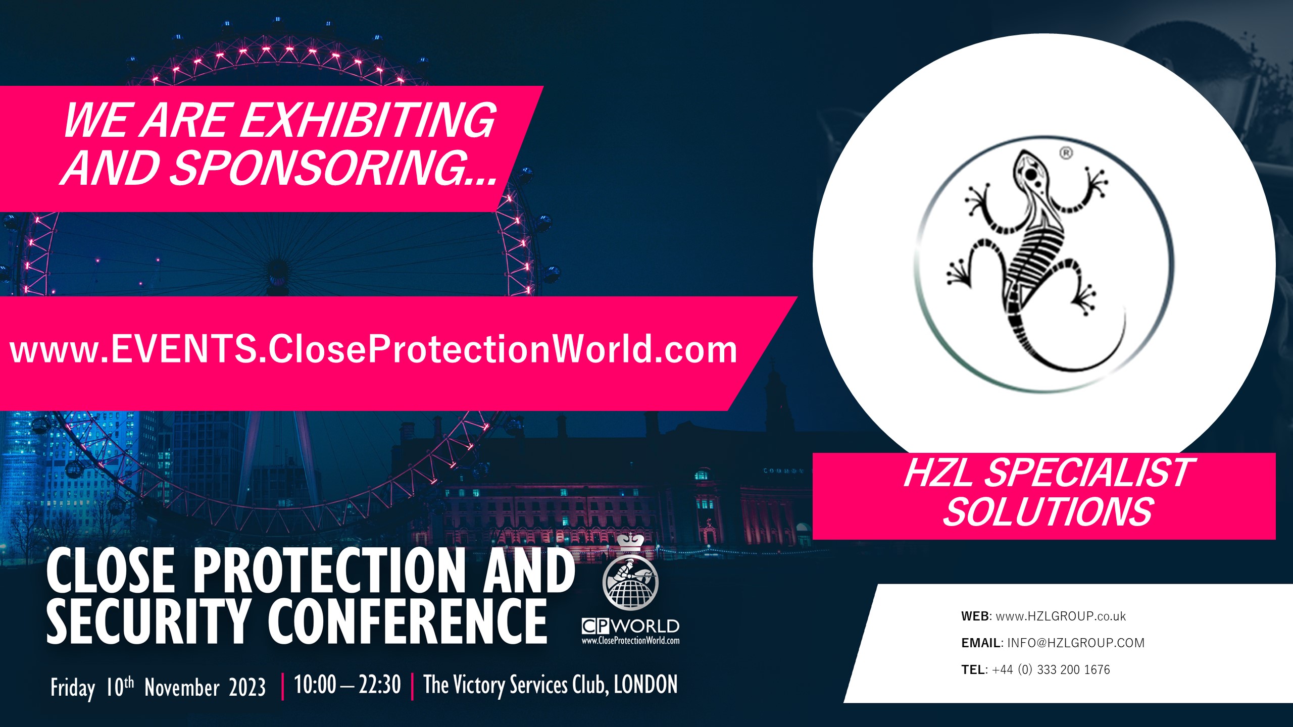 CP Conference Main Sponsor and Exhibitor – HZL Specialist Solutions Ltd